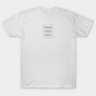 Veni, vidi, vici - I came, I saw, I conquered T-Shirt